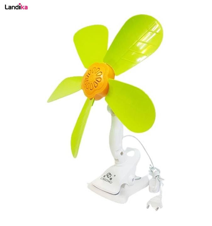 پنکه رومیزی مدل گیره ای پنج پره camry مدل MIR110-5 دور تند